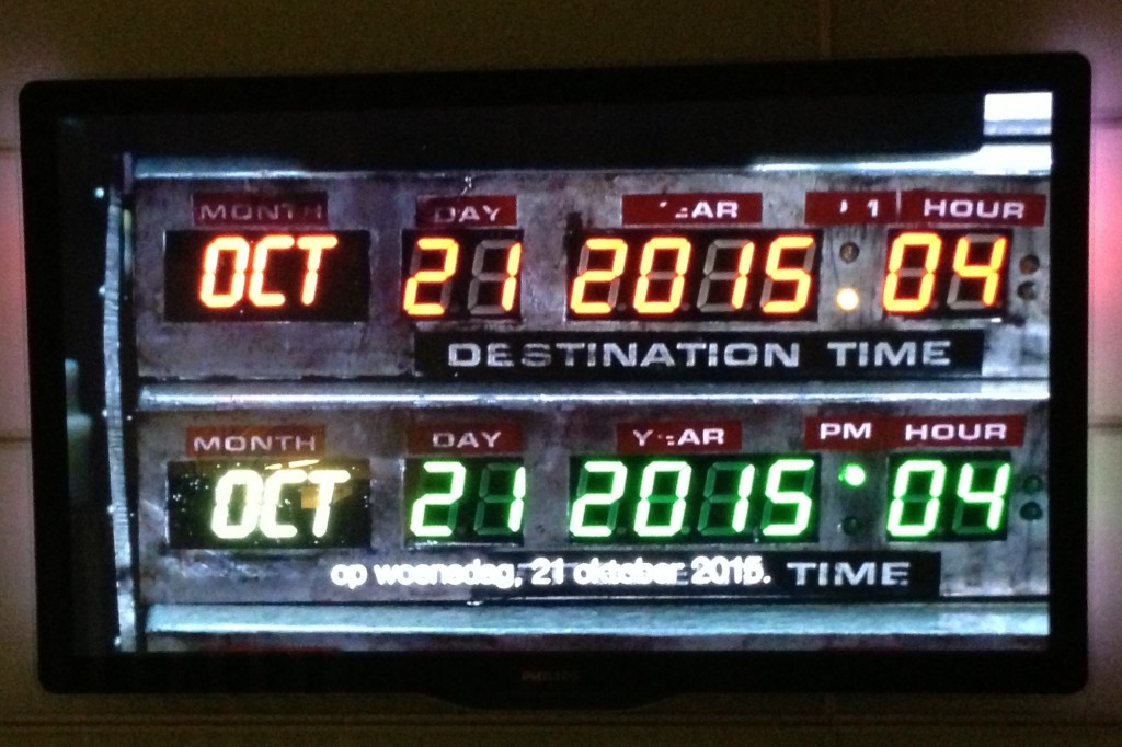 back to the future date